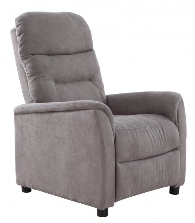 Relaxační polohovací křeslo Shelby šedé - FALCO