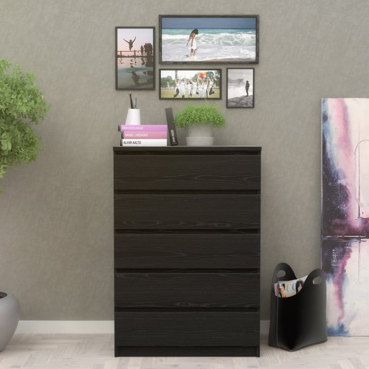 Komoda Naia 70297 černá struktura - TVI