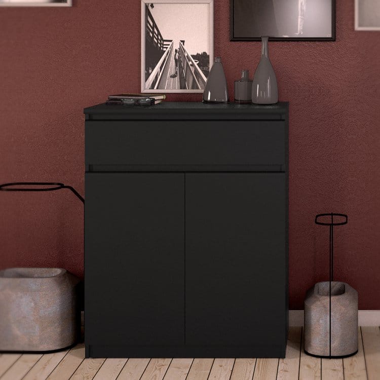 Komoda Naia 71075 černý mat - TVI