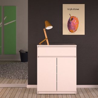 Komoda v bílém lesku Naia 76234 - TVI