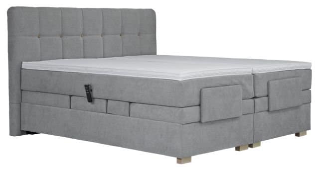 Postel Samara boxspring 180x200 + elektrické polohování - BLANAŘ