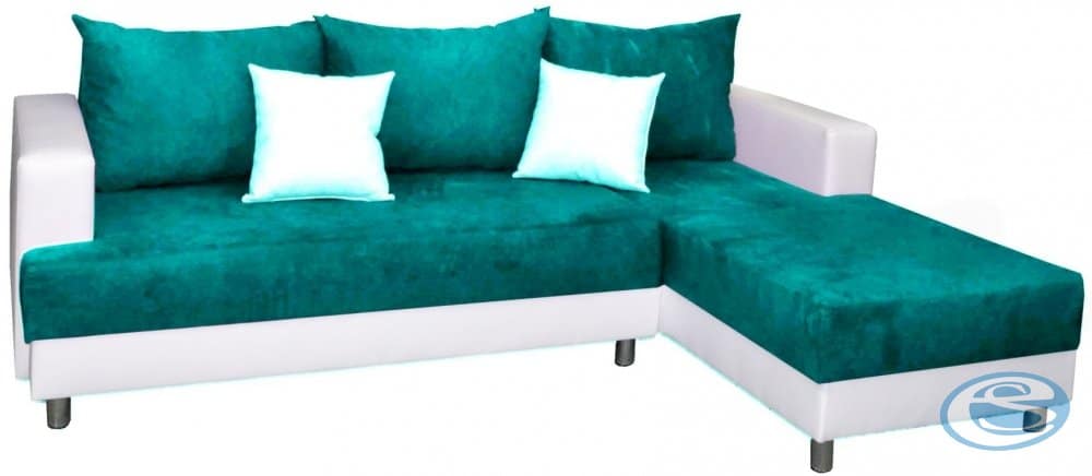 Sedací souprava Nita tyrkysová pravá - FALCO