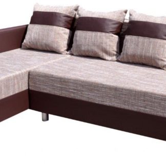 Sedací souprava Rosana levá hnědá - FALCO