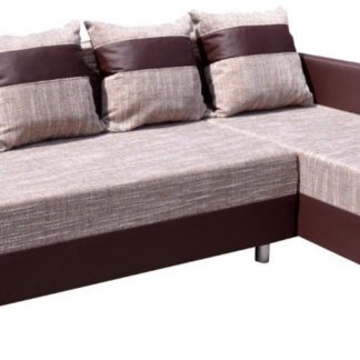 Sedací souprava Rosana pravá hnědá - FALCO