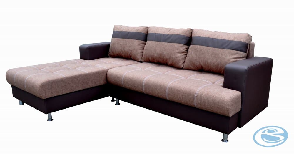 Rohová sedací souprava Rapid  levá, světle hnědá - FALCO