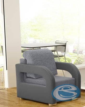 Křeslo Laura světle šedé - FALCO