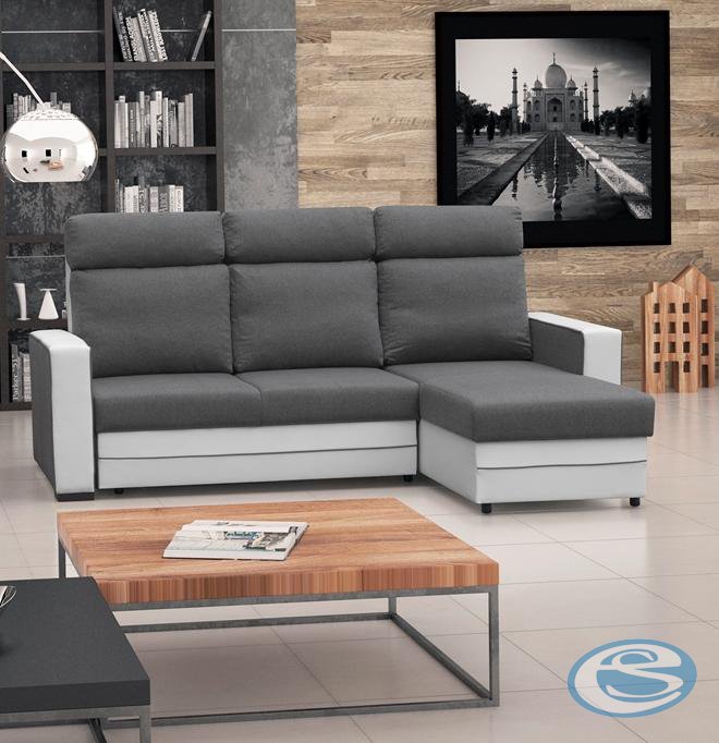 Rohová sedací souprava Maxx šedo-bílá - FALCO