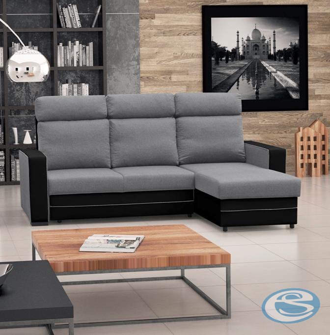 Rohová sedací souprava Maxx světle šedá-černá - FALCO