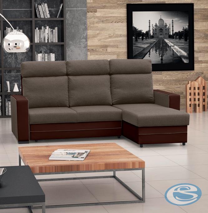 Rohová sedací souprava Maxx tmavě hnědá - FALCO