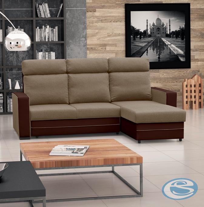 Rohová sedací souprava Maxx světle hnědá - FALCO