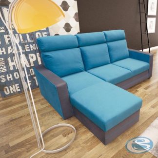 Rohová sedací souprava Maxx modro-šedá - FALCO