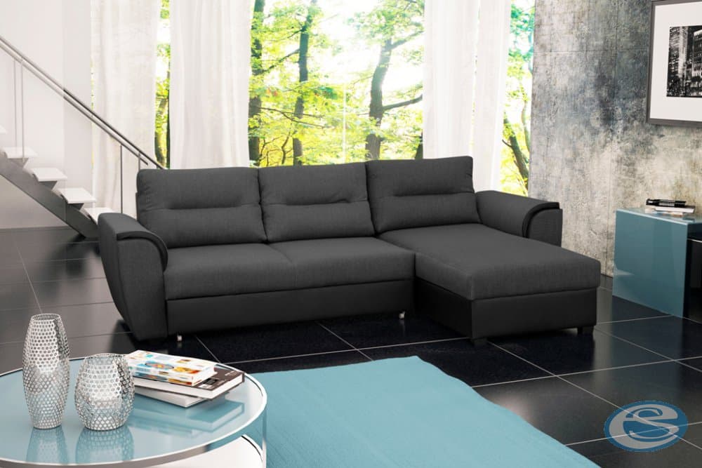 Rohová sedací souprava Tomek šedá - FALCO