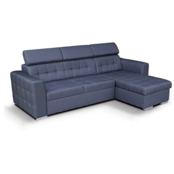 Rohová sedací souprava Kazara šedá pravá malý roh - TempoKondela