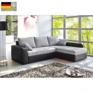 Rohová sedací souprava Viper univerzální šedočerná - TempoKondela