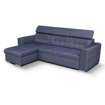 Rohová sedací souprava Kazara šedá levá malý roh - TempoKondela