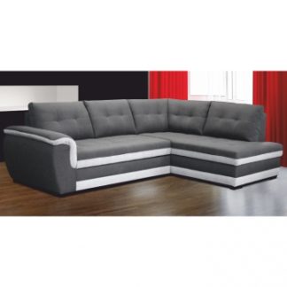 Rohová sedací souprava Ruba šedá pravá - TempoKondela