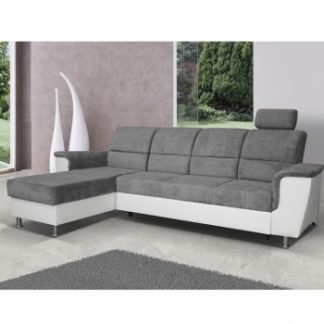 Rohová sedací souprava Santiago malý roh šedá levá - TempoKondela