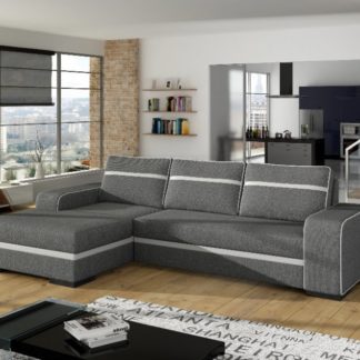 Rohová sedací souprava Finn šedá - FALCO