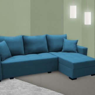 Rohová sedací souprava Nevada světle modrá univerzální - FALCO