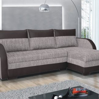 Sedací souprava Ohio rozkládací hnědošedá - FALCO