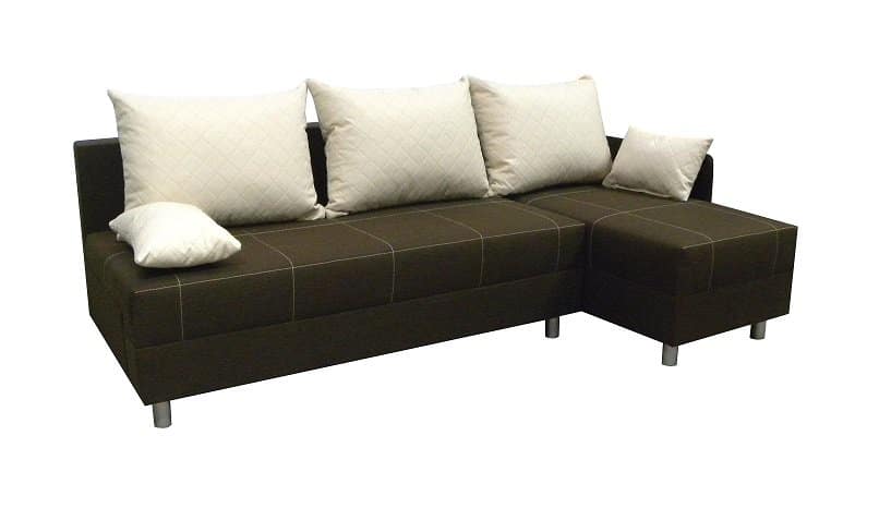 Sedací souprava Frankie Duo hnědobílá pravá - FALCO