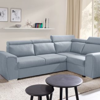 Sedací souprava Wizzar rozkládací světle modrá - FALCO