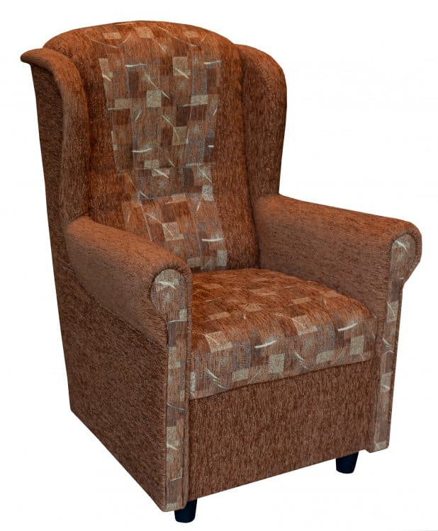 Křeslo ušák Kubík hnědá - FALCO