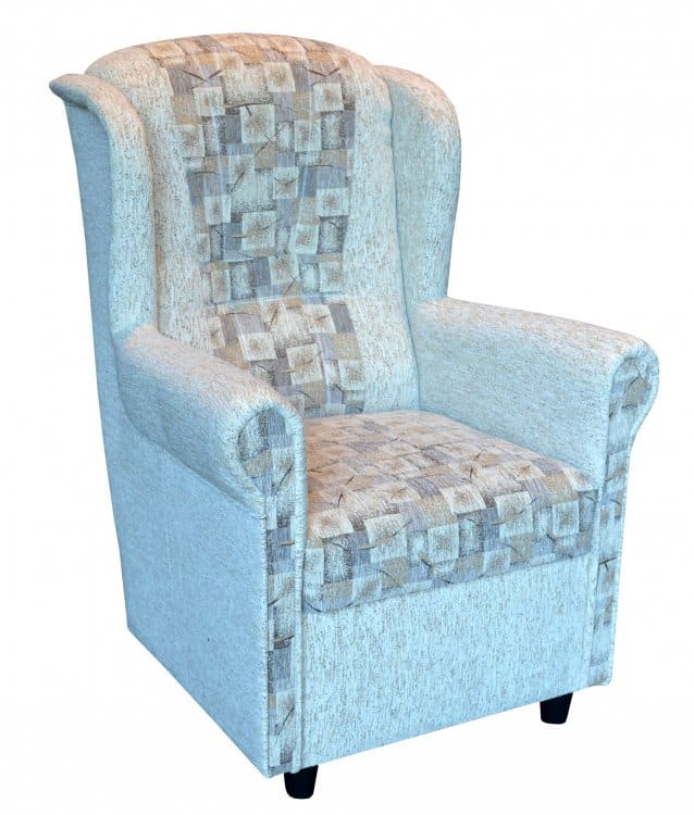 Křeslo ušák Kubík béžová - FALCO