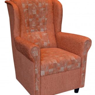 Křeslo ušák Kubík oranžová - FALCO