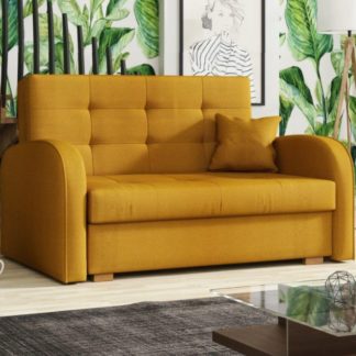 Rozkládací křeslo Viva Gold II žluté - FALCO