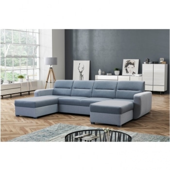 Rohová rozkládací sedací souprava Amora univerzální - TempoKondela