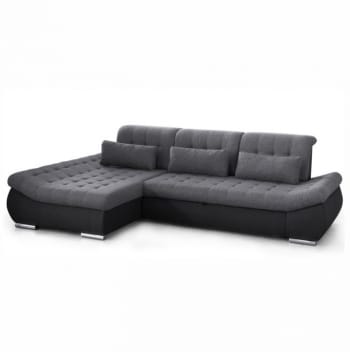 Rohová rozkládací sedací souprava Delmara levá - TempoKondela