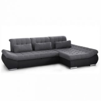 Rohová rozkládací sedací souprava Delmara pravá - TempoKondela