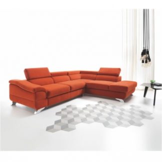 Rohová rozkládací sedací souprava Legas pravá - TempoKondela