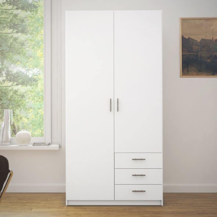 Bílá šatní skříň 68060 - TVI