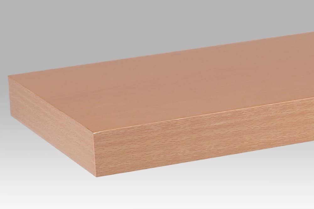 Nástěnná polička 60 cm, barva buk P-001 BUK Autronic