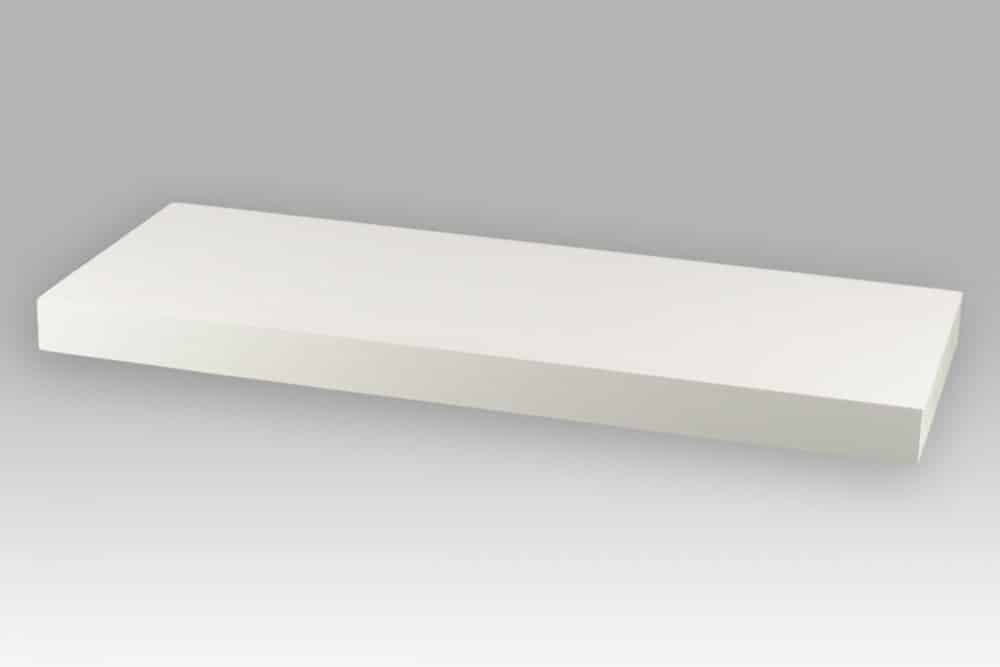 Nástěnná polička 60 cm, barva bílá P-001 WT2 Autronic