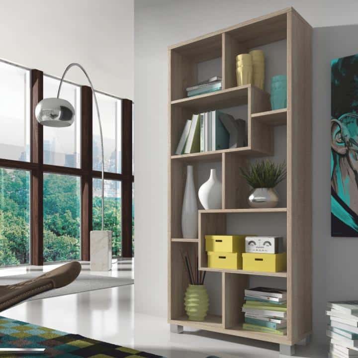 Regál, dub sonoma, ADEN 0000088224 Tempo Kondela