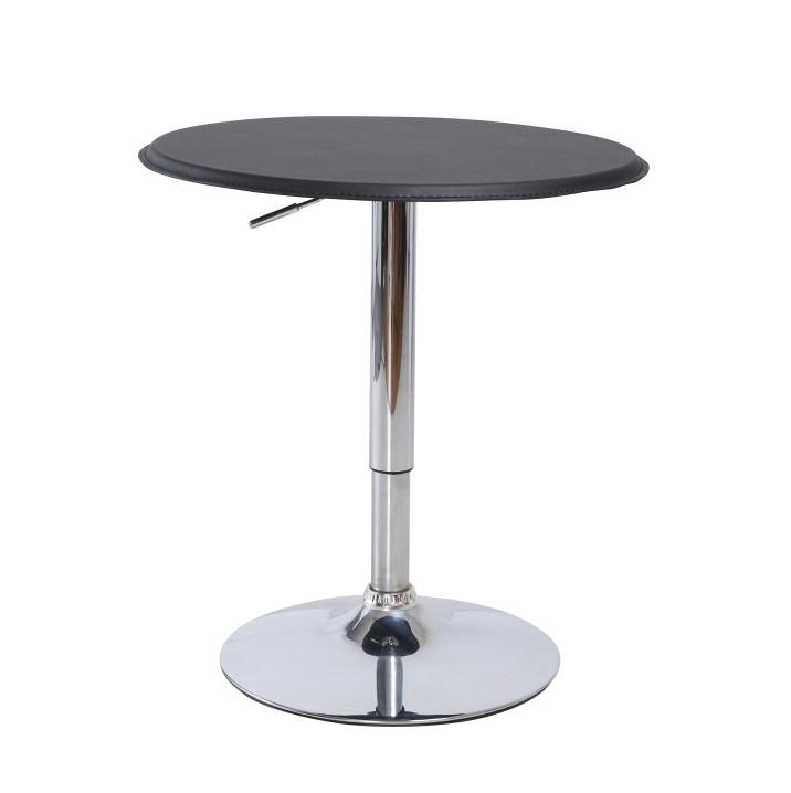 Barový stůl s nastavitelnou výškou, černá, BRANY 0000138361 Tempo Kondela