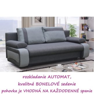 Rozkládací pohovka Bolivia tmavěšedá-světlešedá - TempoKondela