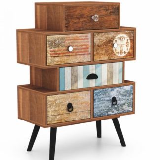 Komoda Mezo KM-2 vícebarevná - HALMAR