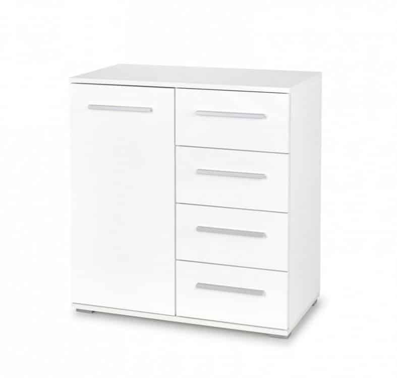 Komoda Lima KM2 bílá - HALMAR