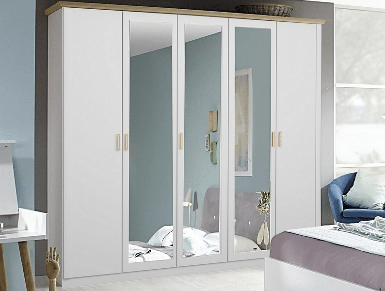 Šatní skříň Kolding, 232 cm