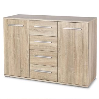 Komoda Lima KM4 dub sonoma - HALMAR