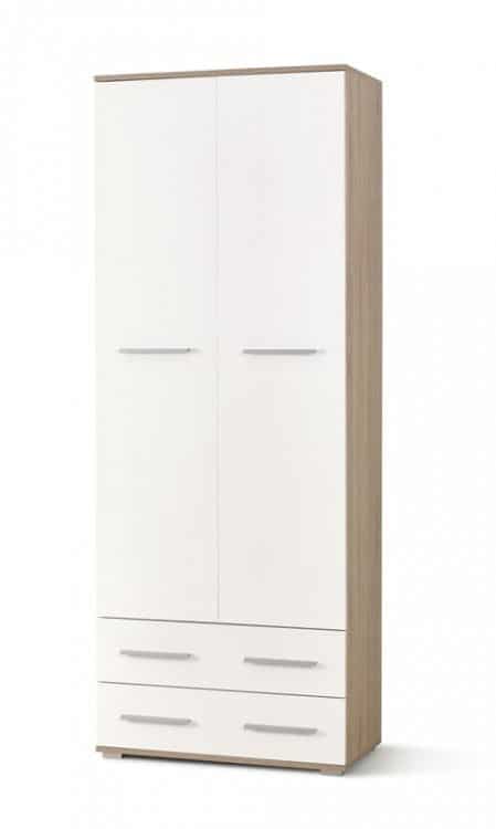 Regál Lima REG2 dub sonoma/bílý - HALMAR