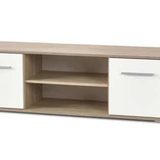 Televizní stolek Lima RTV1 bílý - HALMAR