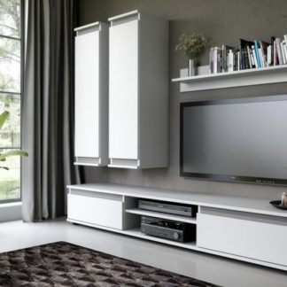 Obývací stěna Lado bílá/grafit - FALCO