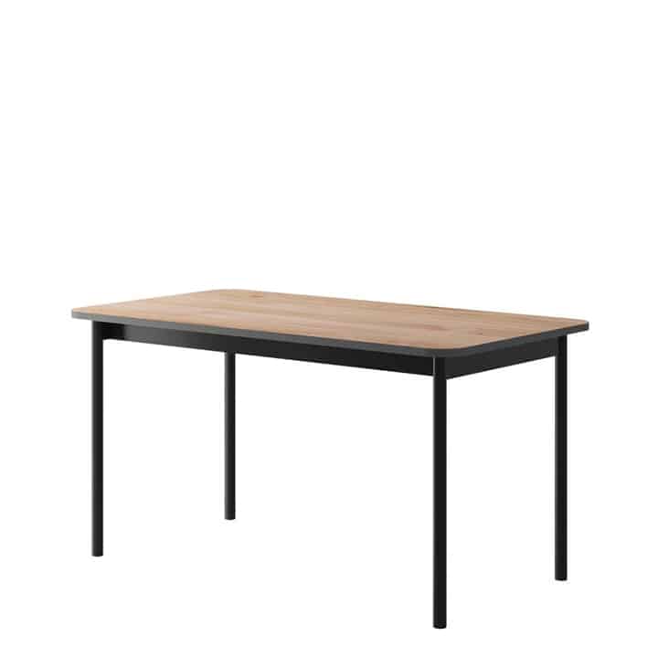 Jídelní stůl, dub jaskson hickory/grafit, BERGEN BL140 0000239102 Tempo Kondela