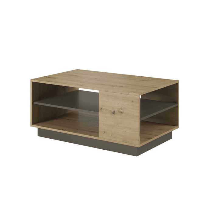 Konferenční stolek, dub artisan / šedý grafit, CITY 0000239449 Tempo Kondela