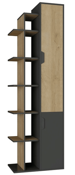 Vysoký regál s dveřmi Nano 4